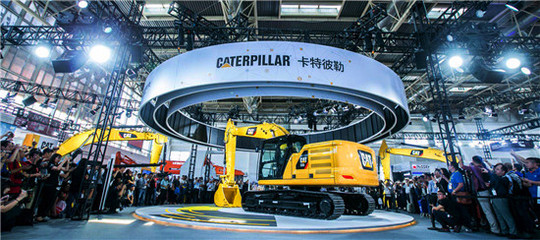 卡特彼勒参展2017中国(北京)国际工程机械展 网络技术服务引领行业智能变革